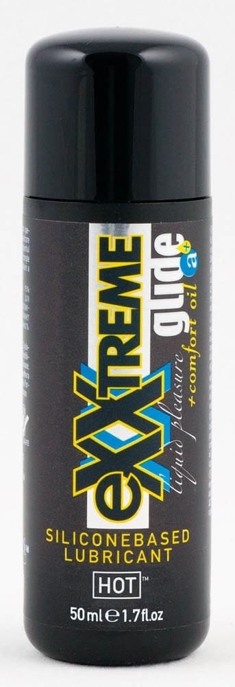 HOT eXXtreme Glide - lubrificante a base di silicone + olio comfort a+ 50 ml
